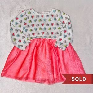 🛍 3/$12 Long Sleeve Dress Size 6-9 Months